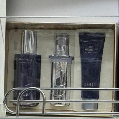 O HUI Age Recovery Essence Set (3 items), Korean Cosmetics, Kbeauty, sample
