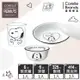 【美國康寧 CORELLE】SNOOPY 幸福食刻4件式餐具組－D20