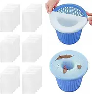 Ling-Luo 30-Pack Premium Pool Skimmer Socks for Filter Baskets, Skimmer Filter for Pool Skimmer Baskets, Pool Accessories for Inground Pool or Above Ground Pool