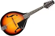 Mingzhe 8-String Basswood Sunburst Mandolin Musical Instrument with Rosewood Adjustable Bridge