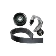 Gates Micro-V Ribbed Belt Kit for Honda Civic FB FK 1.8L 104KW 2.0L 114KW