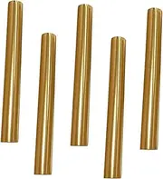 BIUDECO Nail Art Pens Protection 5pcs Metal Nail Pen Caps Sealed Nail Covers Light-proof Nail Brush Covers Zinc Alloy Long-lasting Use