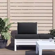 Pallet Cushions - Black Oxford Fabric, Outdoor Seat, Patio Furniture Pillow Set, Chair, Bench, Sofa Cushions, Covers