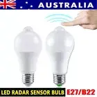 LED PIR Motion Sensor Light Lamp E27 B22 10W Automatic ON/OFF LED Bulb Sensitive