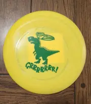 WHAM-O Frisbee Go Kids 9" Flying Disc Various Yellow Green Dinosaur