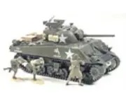 Tamiya M4a3 Sherman With -75mm G.