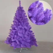 PRESALE 8FT 2.4M Purple Christmas Tree Shining Lush 1200 Tips Metal Stand Frame