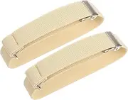 [JEWEDECO] 1 Pair Flexible Compression Sleeve Garters for Men Women Elastic Arm Band Antislip Design Fashionable Shirt Sleeve Holders for Business Casual