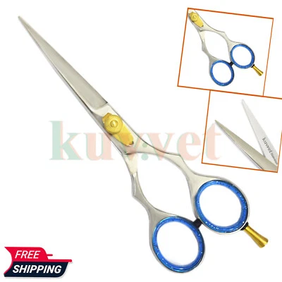 Hairdresser's Salon Haircutting Shears Styling Silver Razor Sharp Cut Scissor