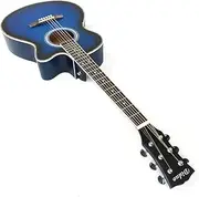41 Inch Guitars, High-Quality Wood Material, Smooth Surface, Adjustable String Height, Improve Comfort, Suitable for Music Beginners