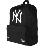 New Era New York Yankees MLB Zipped Stadium Backpack Rucksack Bag - Black One Size
