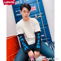 在飛比找蝦皮商城優惠-Levis X LEGO限量聯名 寬鬆版假兩件長袖T恤 / 