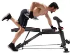 Home gym Dumbbell Sit-up Sit up Weight Bench Exercise Leg Curl Extension