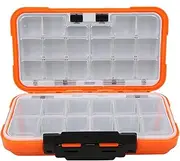 XIASABA Waterproof Multifunctional Fishing Lure Box Doublesided Tool Storage For Hooks And Bait