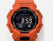 Casio G-SHOCK Digital Men's Watch CORDURA Big Case Series Orange GD010-4