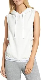 [Calvin Klein] Women's Modern Cotton Full Zip Hoodie
