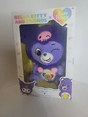 Hello Kitty x Care Bears Kuromi Harmony Bear Plush Multicolor NIB