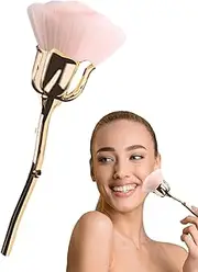 Rose Nail Cleaner, NRose Nail Cleaner, N ail A rt Dust Brush, Fingernailail A rt Dust Brush, Fingernail Cleaning Brush, with Sturdy and Gentle Design, Versatile Application, 19x6cm, for Home Salon Use