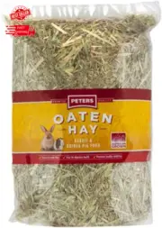 Peters Premium Quality Oaten Hay Rabbit & Guinea Food 1KG