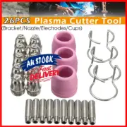 26*Plasma Cutter Consumables Kit SG-55 AG-60 WSD-60P Cutting Torch Tips Nozzle