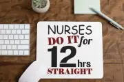 Funny Nurses Mouse Pad for Computer Office Gaming Desk Non-Slip