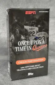 2021 Topps ESPN Once Upon a Time in Queens 1986 Mets Collector's Edition NIB