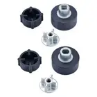 3Pcs/set Blender Drive Socket Mushroom Head Gear Coupling Mixer Spare Parts