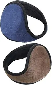 [DEARMAMY] Warm Earmuffs Winter Ear Muffs Fluffy Ear Cover for Cold Weather Outdoor Activities