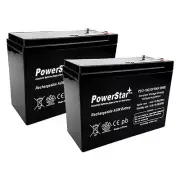 12V 10AH Rechargeab?le SLA Battery replaces HGL10-12 CB10-12 - 2PK Bundle