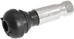 Aeroflow Rubber Pull Thru Valve Stem Single Chrome 7/16" Hole - AF3060-0009
