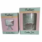 Pusheen Cookie Jar Smart Cookie - Summer 2021 Box Exclusive Sundae glass Lot FS