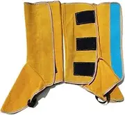Leather Shoe Protector - Welder Boot Protector Covers for Men,Fire Resistant Boot Protectors, Flame-Retardant Welding Boot Covers, Welding