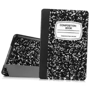 Case for iPad Mini 4 - Slimshell Lightweight Smart composition book black