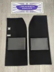 JENSEN INTERCEPTOR MK2 , MK3 , SP & CONVERTIBLE LHD FRONT MATS -WILTON BLACK
