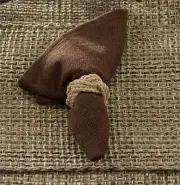 Primitive Tweed Napkins - Espresso Set of 6