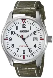 Alpina Startimer Pilot Watch 42mm Dial AL-240S4S6 - Take a look, high quality!