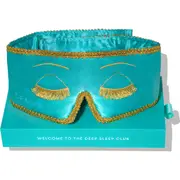 Drowsy Sleep Co. Silk Sleep Mask in Turquoise at Nordstrom One Size
