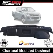 Fits Isuzu D-Max With Coin Tray 2012 2013 2014 2015 2016 2017 Charcoal Dashmat*