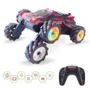 6-wheeled Stunt Car with 2.4g Remote Control - Single Rc