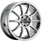 16x7 Vision 425 Bane Chrome Wheel 5x110/5x115 (38mm) (for: Mazda)