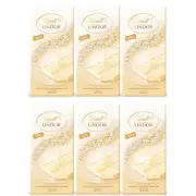Lindt Lindor Chocolate From White Chocolate 100g 6er Pack