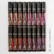 16 LA GIRL Matte Pigment Lip Gloss Flat Finish "Full Set"*Joy's cosmetics*