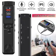 64G Digital Voice Activated Recorder Mini Audio Recording MP3 Device for Meeting