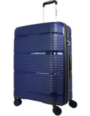 [PIERRE CARDIN] Normandy Medium Hard Shell Suitcase 65cm in Navy