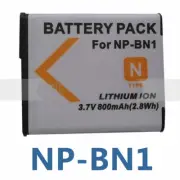 Battery For Sony NP-BN1 DSC-W610 DSC-W570 DSC-W560 DSC-W530 DSC-W510 TX10 W830