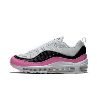 Nike 休閒鞋 Wmns Air Max 98 SE 女鞋 白 粉紅 黑 氣墊 厚底 AT6640-100