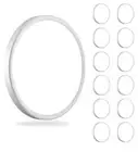 12 Pack LED Flush Mount Ceiling Light Super Slim 12 in. Ceiling Light 5000K LED