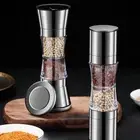 Pepper Mill And Salt Grinder Manual Stainless Steel Grinder For Kitchen Use