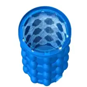 2Pcs Silicone + PP Saving Ice Cube Maker Ice Bucket, Size: 14*12*12cm