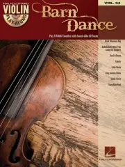 Barn Dance Violin Play-Along Vol 34 Fiddle Sheet Music Folk Songs Book CD